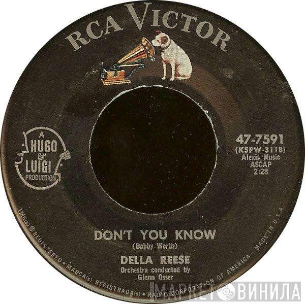  Della Reese  - Don't You Know / Soldier, Won't You Marry Me?