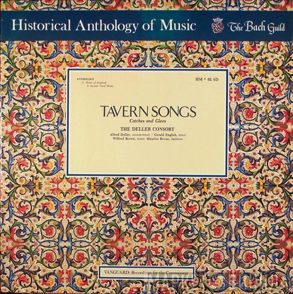 Deller Consort - Tavern Songs, Catches And Glees