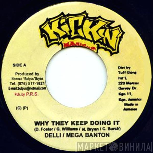 Delly Ranks, Mega Banton, Ropy Kid, Wayne Perkins  - Why They Keep Doing It / Nothing Change