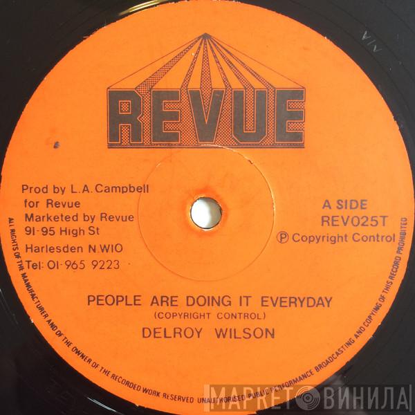Delroy Wilson, Freddie McKay - People Are Doing It Everyday / Oh Carol