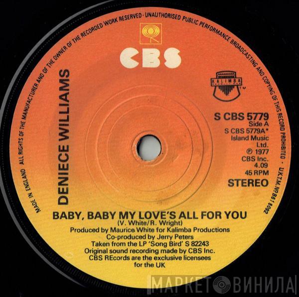 Deniece Williams - Baby, Baby My Love's All For You