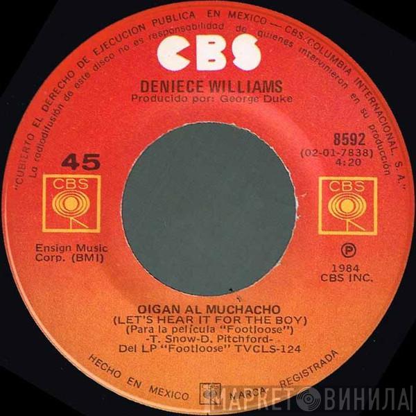  Deniece Williams  - Let's Hear It For The Boy = Oigan Al Muchacho