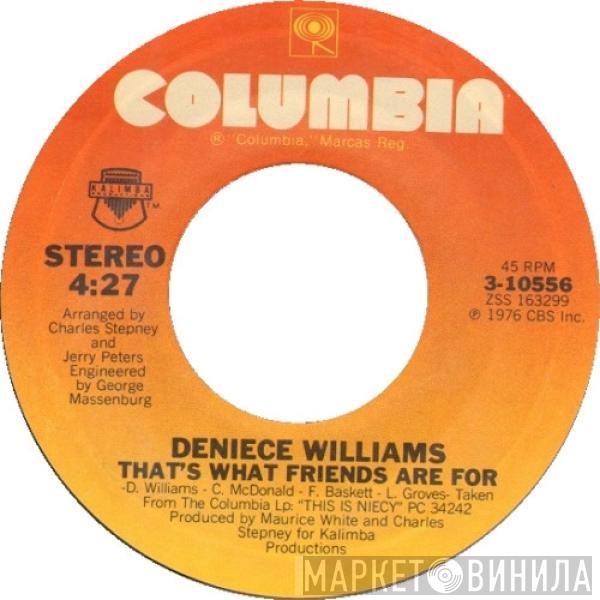 Deniece Williams - That's What Friends Are For / It's Important To Me