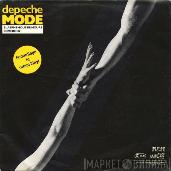  Depeche Mode  - Blasphemous Rumours / Somebody