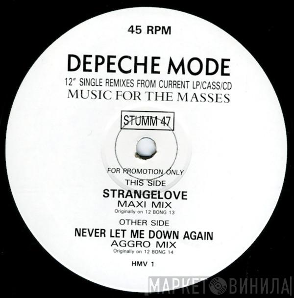 Depeche Mode - 12" Single Remixes From Current LP/Cass/CD Music For The Masses