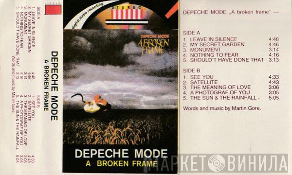  Depeche Mode  - A Broken Frame