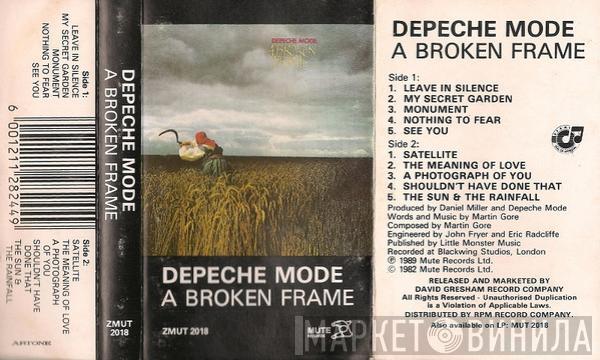  Depeche Mode  - A Broken Frame