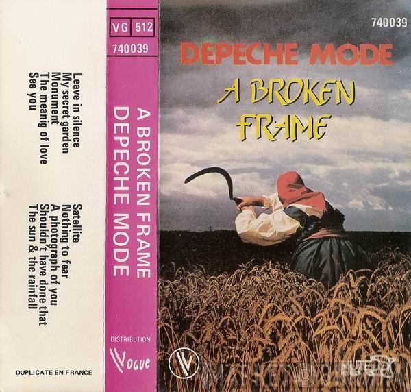  Depeche Mode  - A Broken Frame