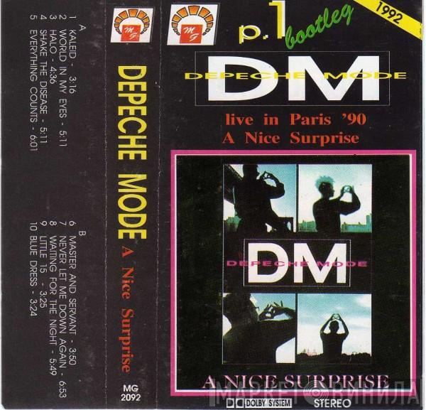  Depeche Mode  - A Nice Surprise - Live In Paris '90 Bootleg Part 1