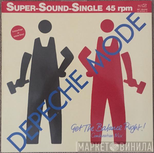  Depeche Mode  - Get The Balance Right! (Combination Mix)