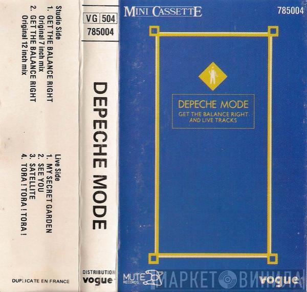  Depeche Mode  - Get The Balance Right And Live Tracks