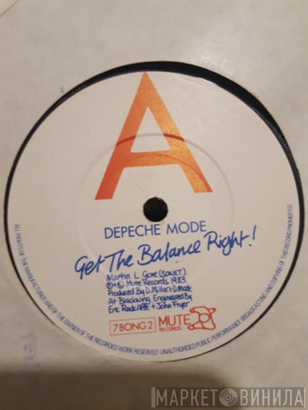  Depeche Mode  - Get The Balance Right!