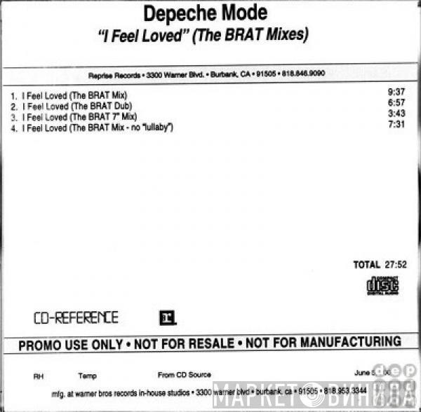  Depeche Mode  - I Feel Loved (The Brat Mixes)