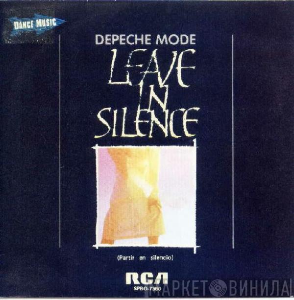 Depeche Mode - Leave In Silence = Partir En Silencio