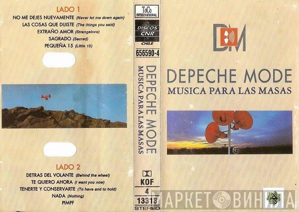  Depeche Mode  - Musica Para Las Masas