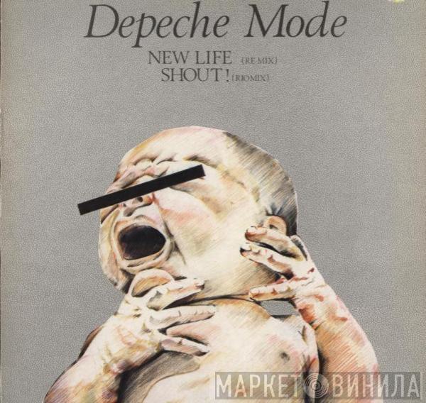 Depeche Mode - New Life (Re Mix) / Shout! (Rio Mix)