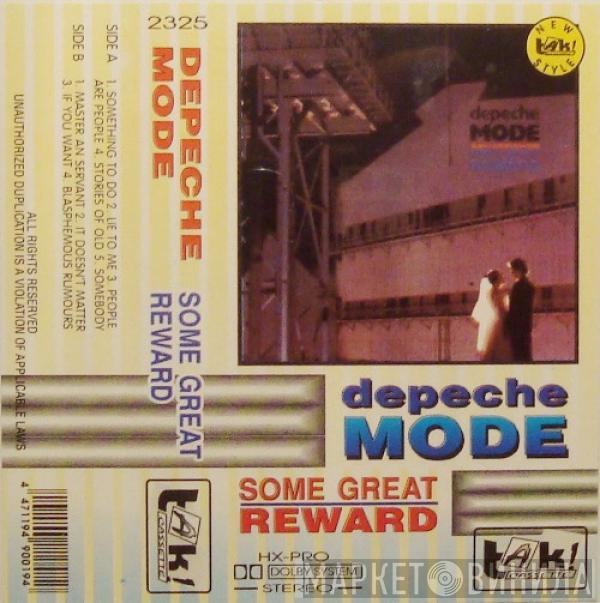  Depeche Mode  - Some Great Reward
