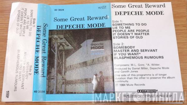  Depeche Mode  - Some Great Reward