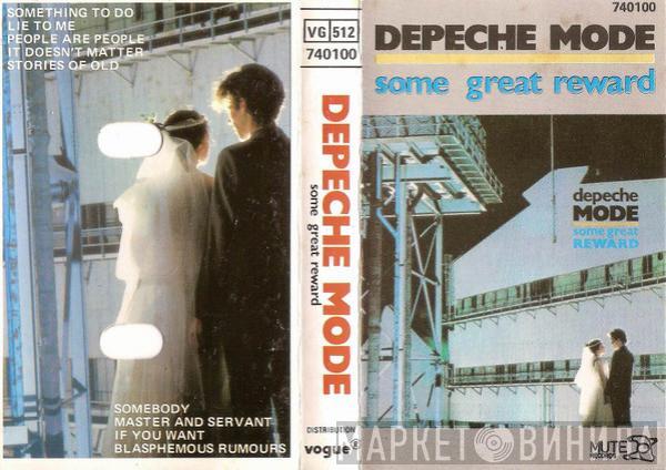  Depeche Mode  - Some Great Reward