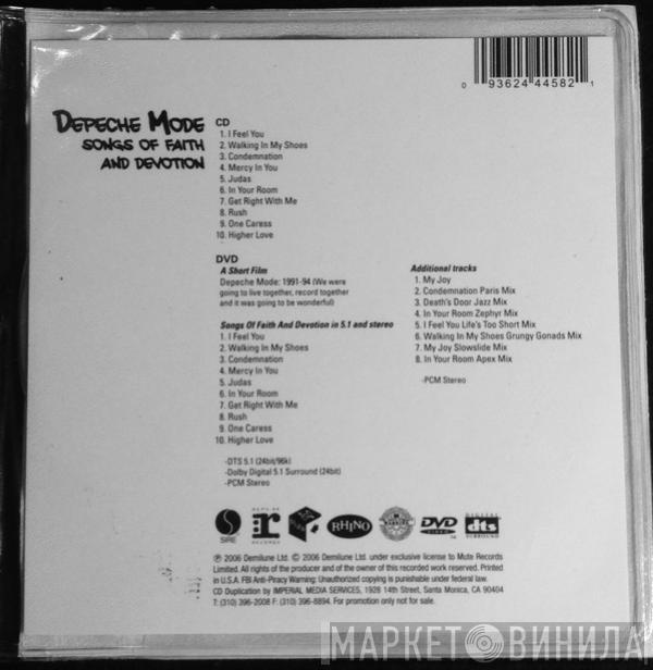  Depeche Mode  - Songs Of Faith And Devotion
