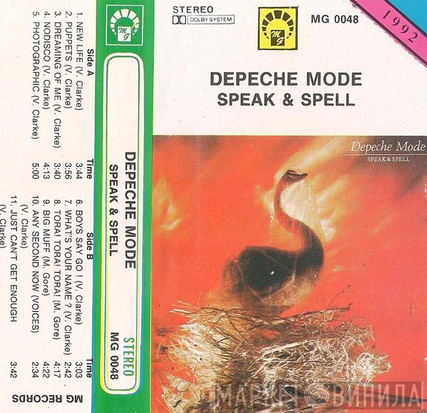  Depeche Mode  - Speak & Spell