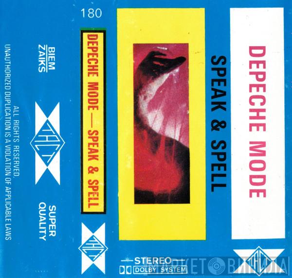  Depeche Mode  - Speak & Spell