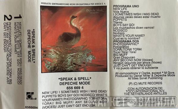  Depeche Mode  - Speak & Spell
