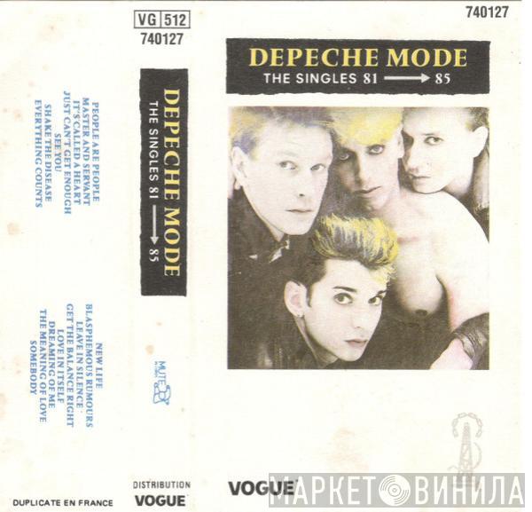  Depeche Mode  - The Singles 81 → 85