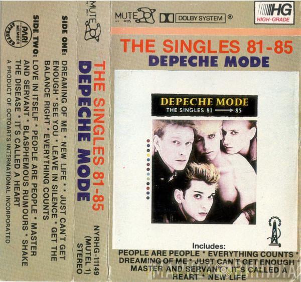  Depeche Mode  - The Singles 81 → 85