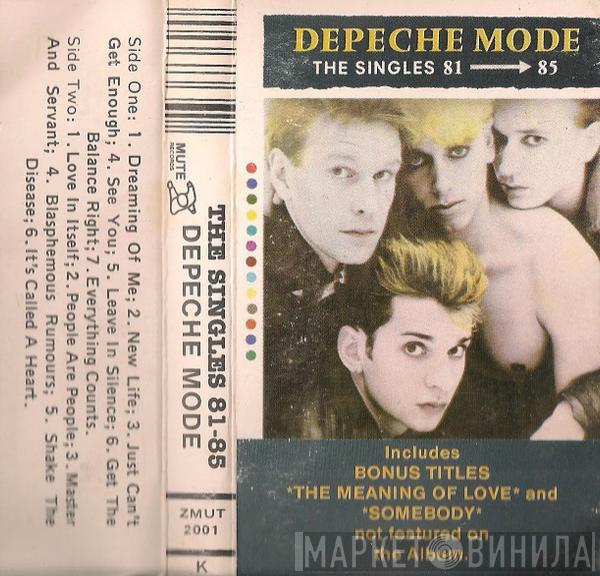  Depeche Mode  - The Singles 81 → 85