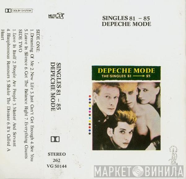  Depeche Mode  - The Singles 81 → 85