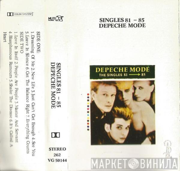  Depeche Mode  - The Singles 81 → 85