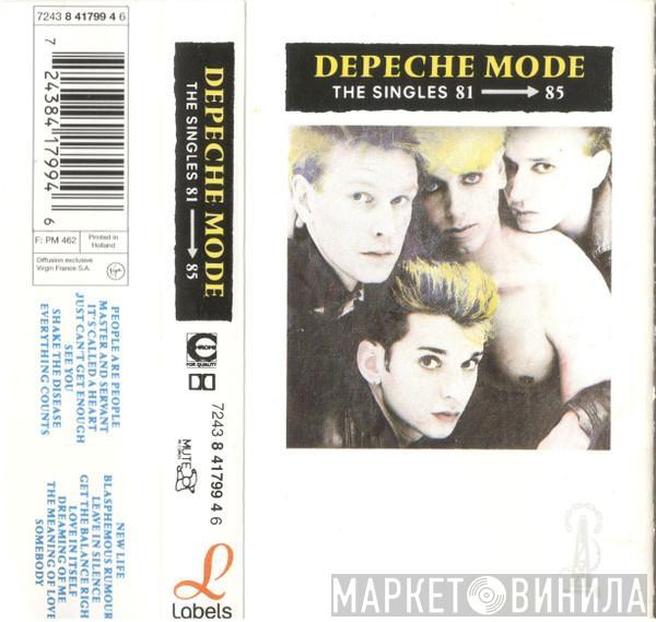  Depeche Mode  - The Singles 81 → 85