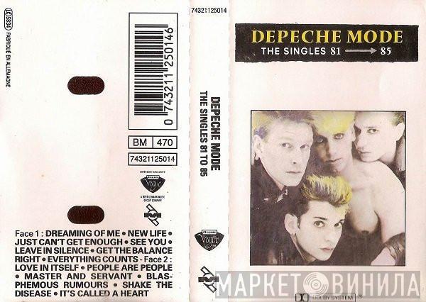  Depeche Mode  - The Singles 81 - 85