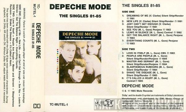  Depeche Mode  - The Singles 81 - 85