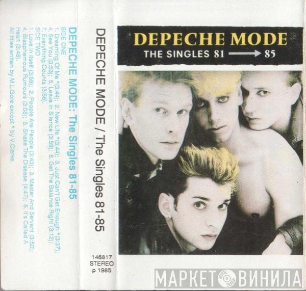  Depeche Mode  - The Singles 81 - 85