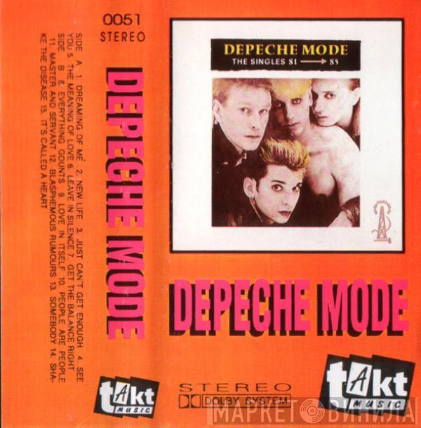  Depeche Mode  - The Singles 81 - 85