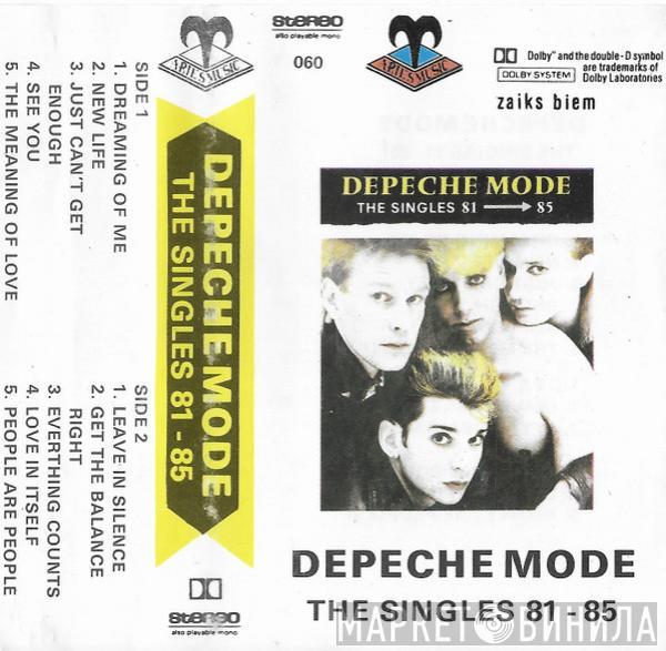  Depeche Mode  - The Singles 81 - 85