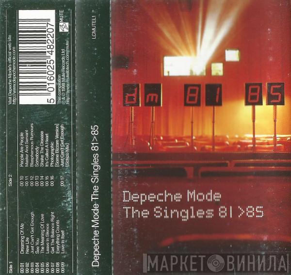  Depeche Mode  - The Singles 81>85