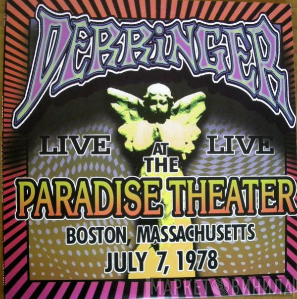 Derringer  - Live At The Paradise Theater, Boston Massaschussetts, July 7, 1978