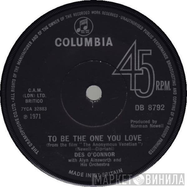 Des O'Connor - To Be The One You Love