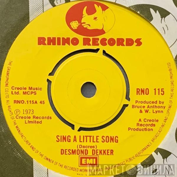 Desmond Dekker - Sing A Little Song