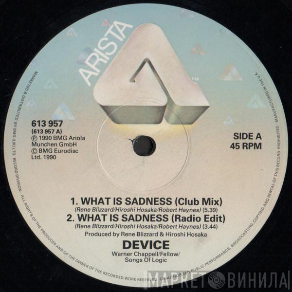 Device  - What Is Sadness