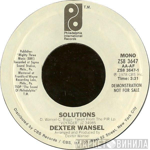 Dexter Wansel - Solutions