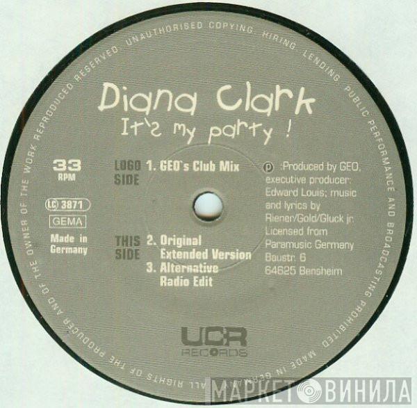 Diana Clark - It's My Party!