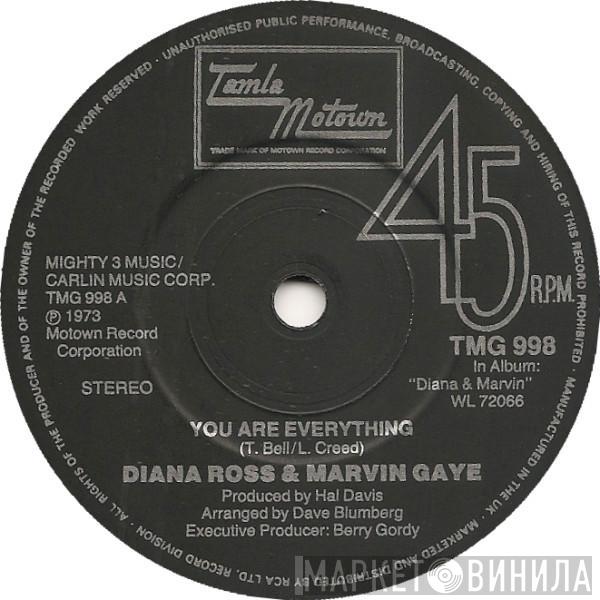 Diana Ross, Marvin Gaye - You Are Everything / Stop, Look, Listen