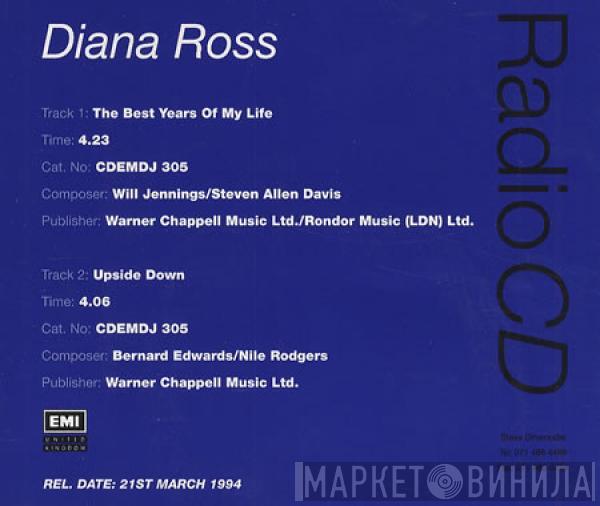  Diana Ross  - The Best Years Of My Life / Upside Down