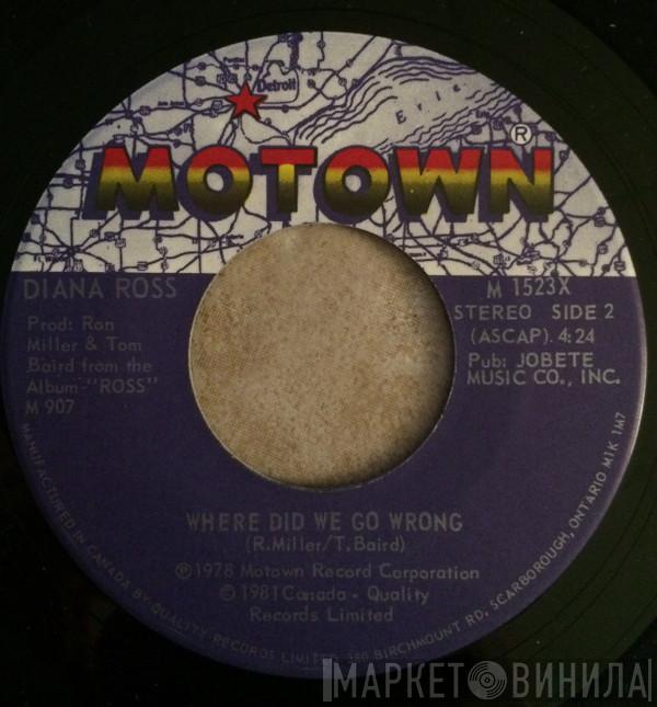 Diana Ross - Medley Of Hits / Where Did We Go Wrong