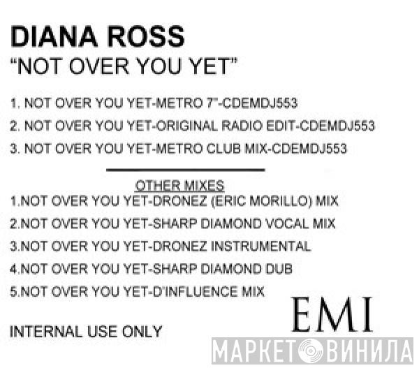  Diana Ross  - Not Over You Yet
