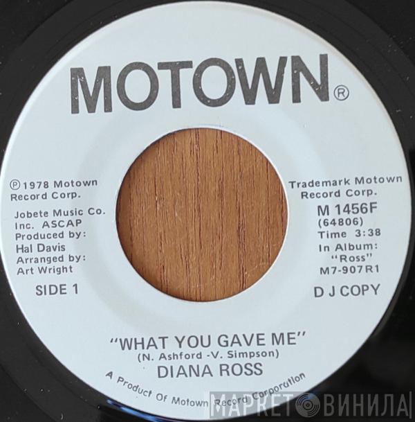 Diana Ross - What You Gave Me